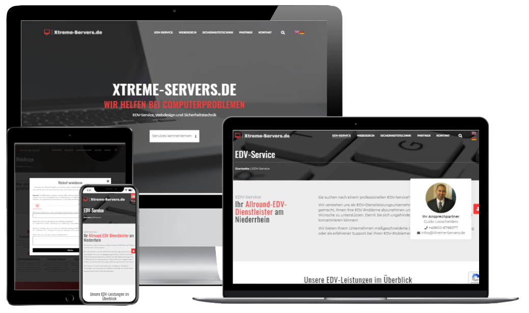 Webdesign Xtreme-Servers.de