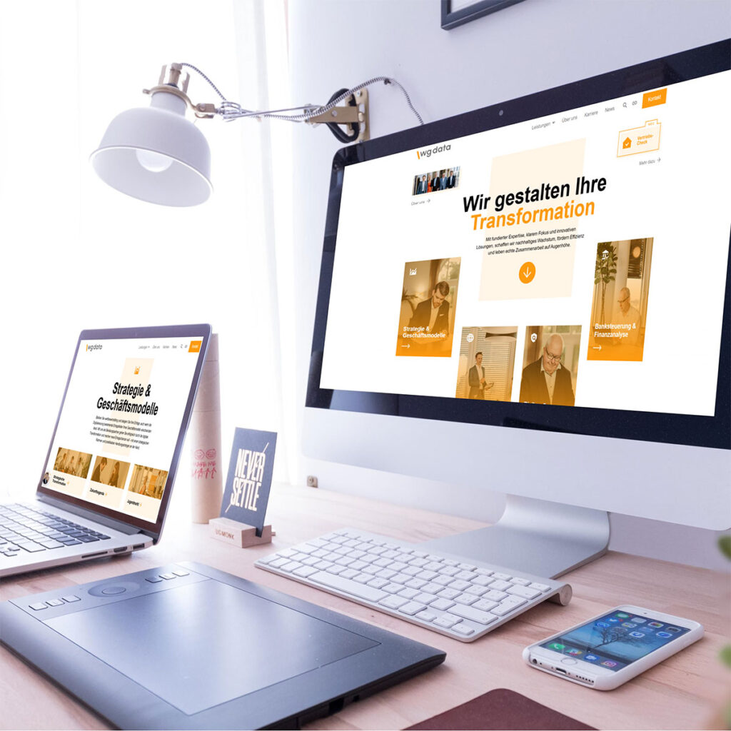 Anneke Engels | Website-Projekt WG-DATA