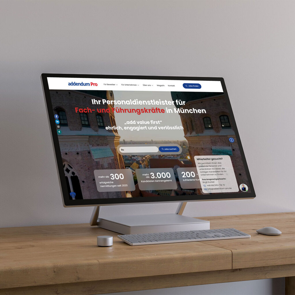 Anneke Engels | Websiteprojekt addendum Pro